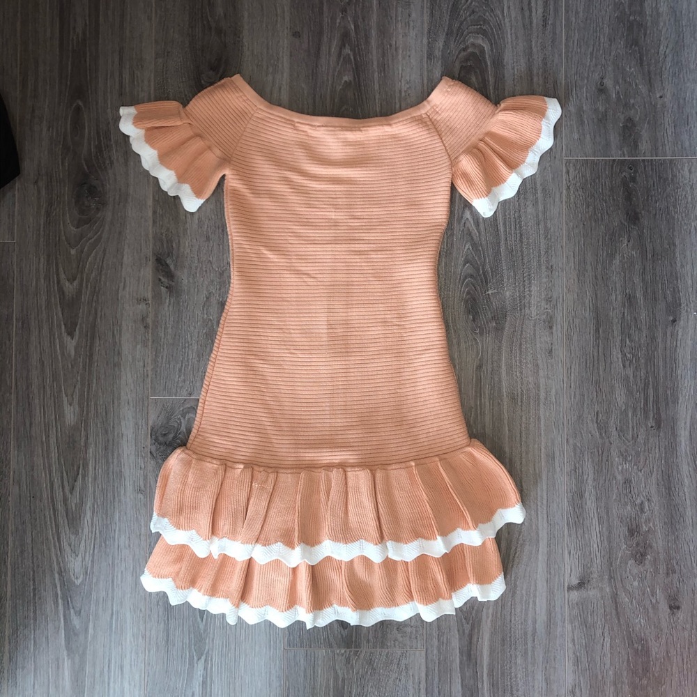 Alice McCall I Am Yours Dress Apricot - 2 - Picture 5 of 9